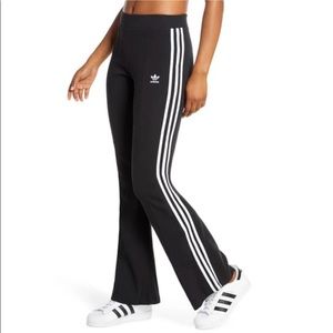 ADIDAS Wide Leg Flare Track Pants